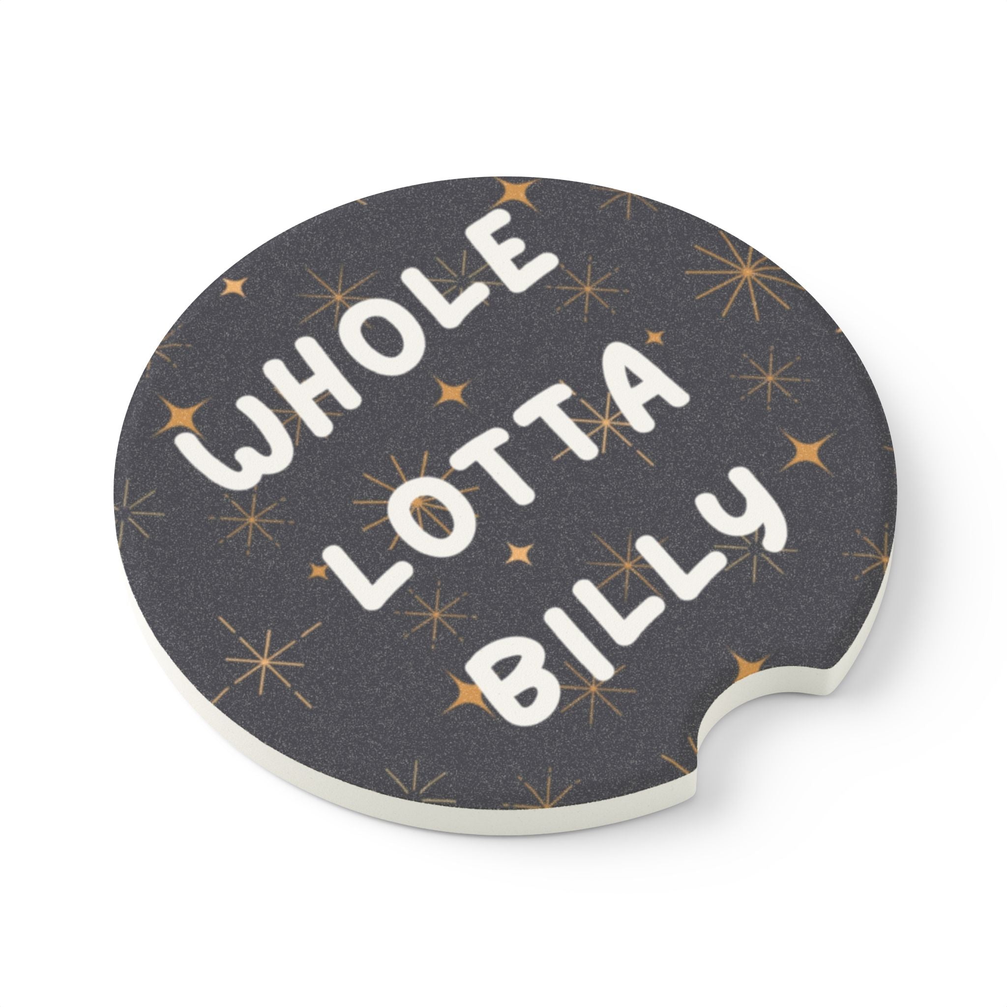 WHOLELOTTABILLY Soapstone Car Coaster