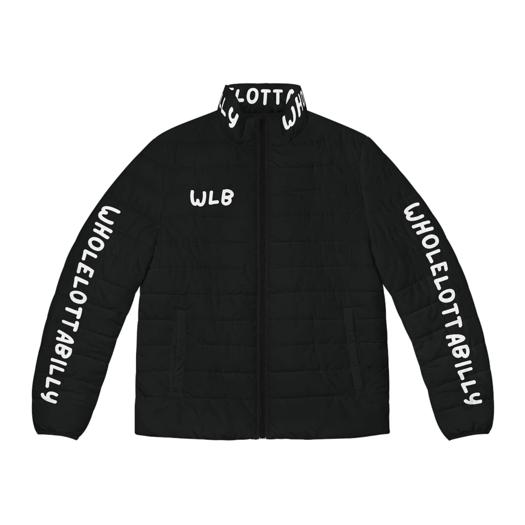 WHOLELOTTABILLY Men's Puffer Jacket