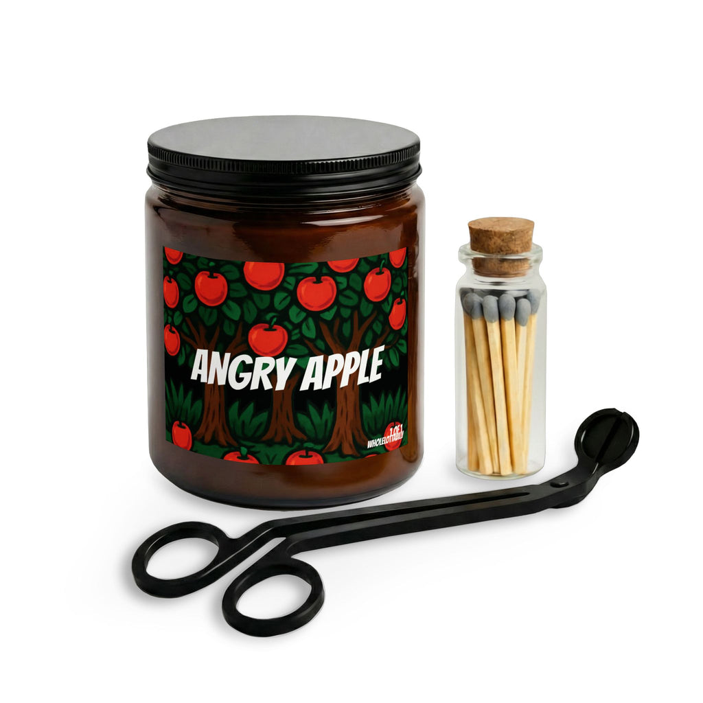 WHOLELOTTABILLY Candle Set with Matches and Wick Trimmer