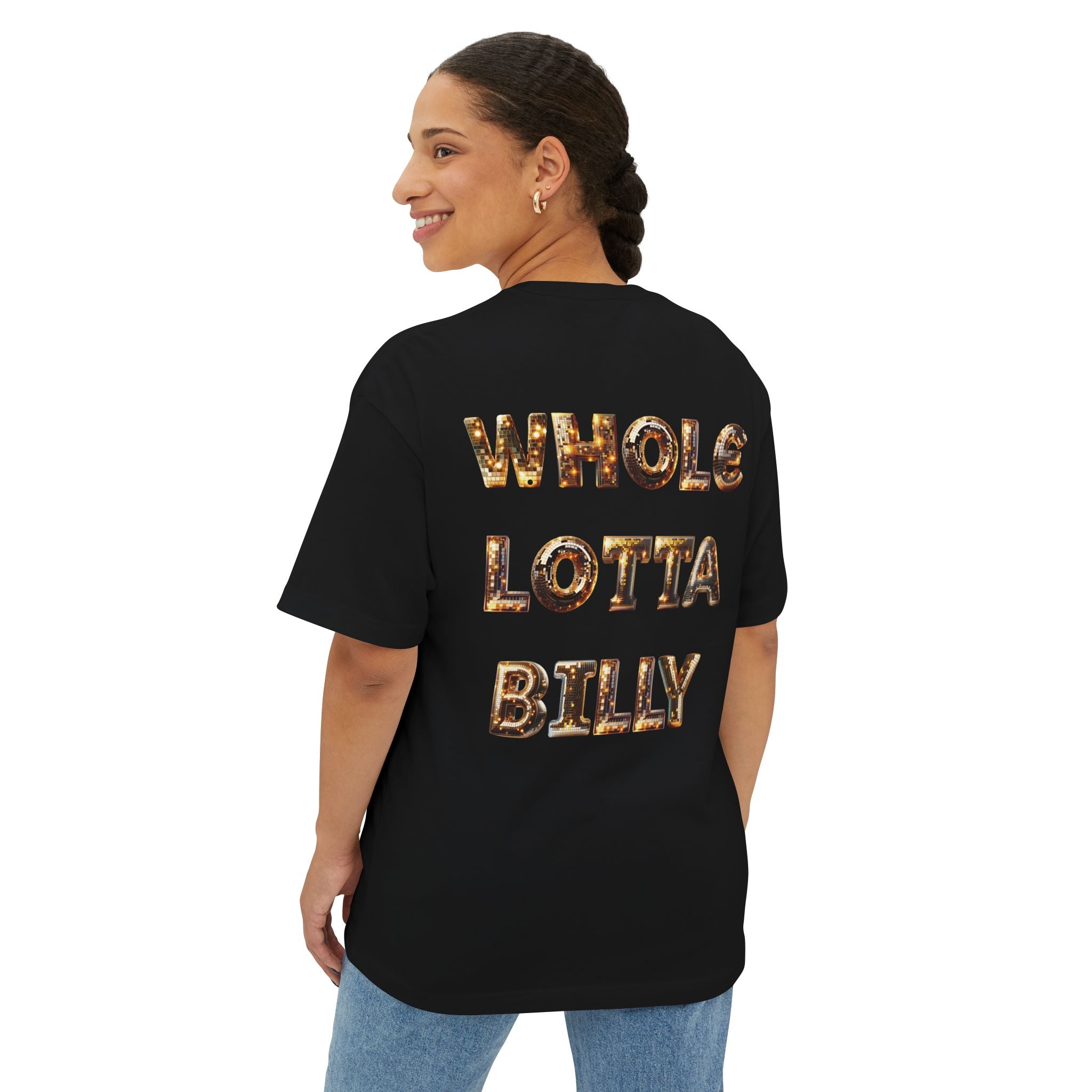 WHOLELOTTABILLY Unisex Oversized Boxy Tee