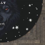 WHOLELOTTABILLY Round Rug