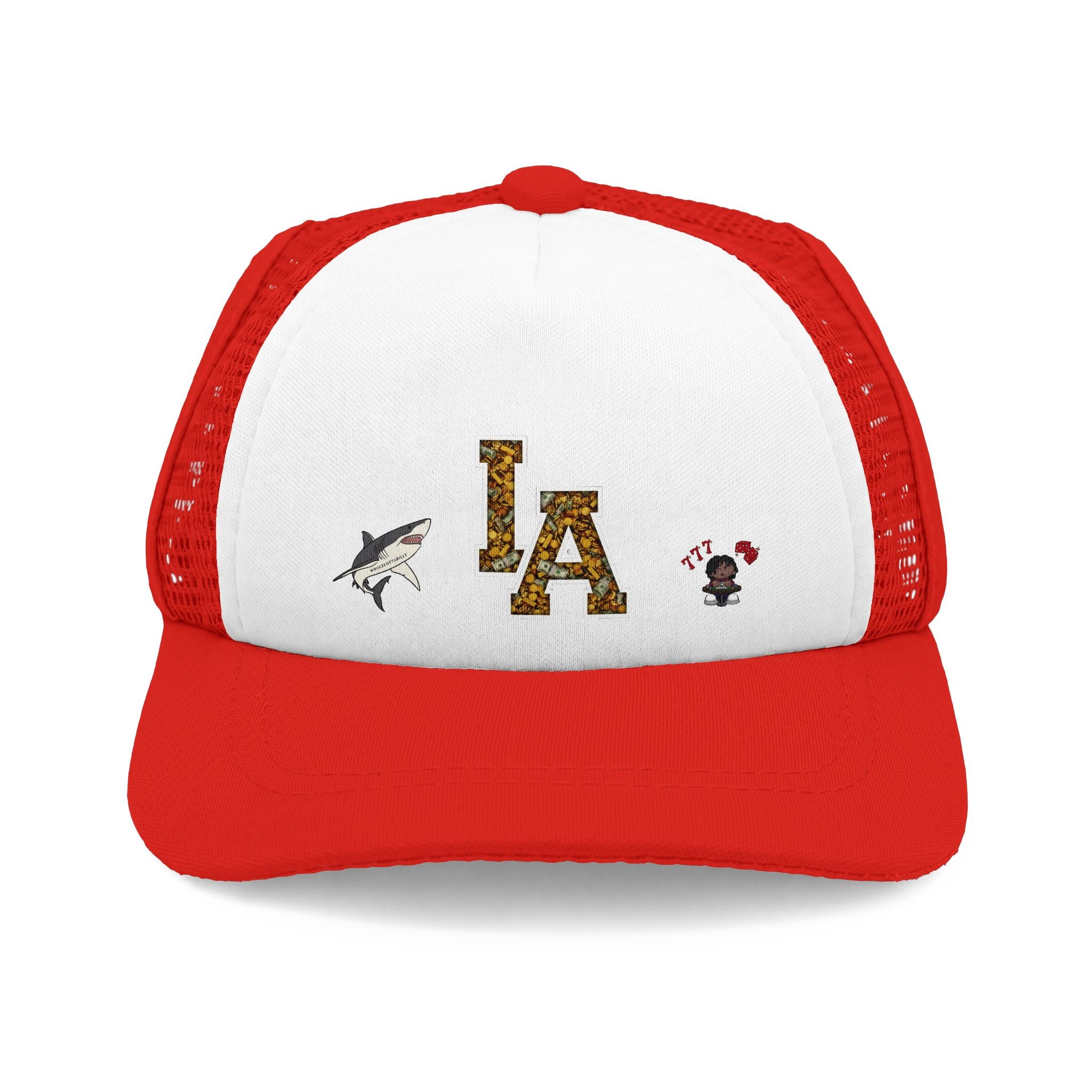 WHOLELOTTABILLY Dog Foam Trucker Hat