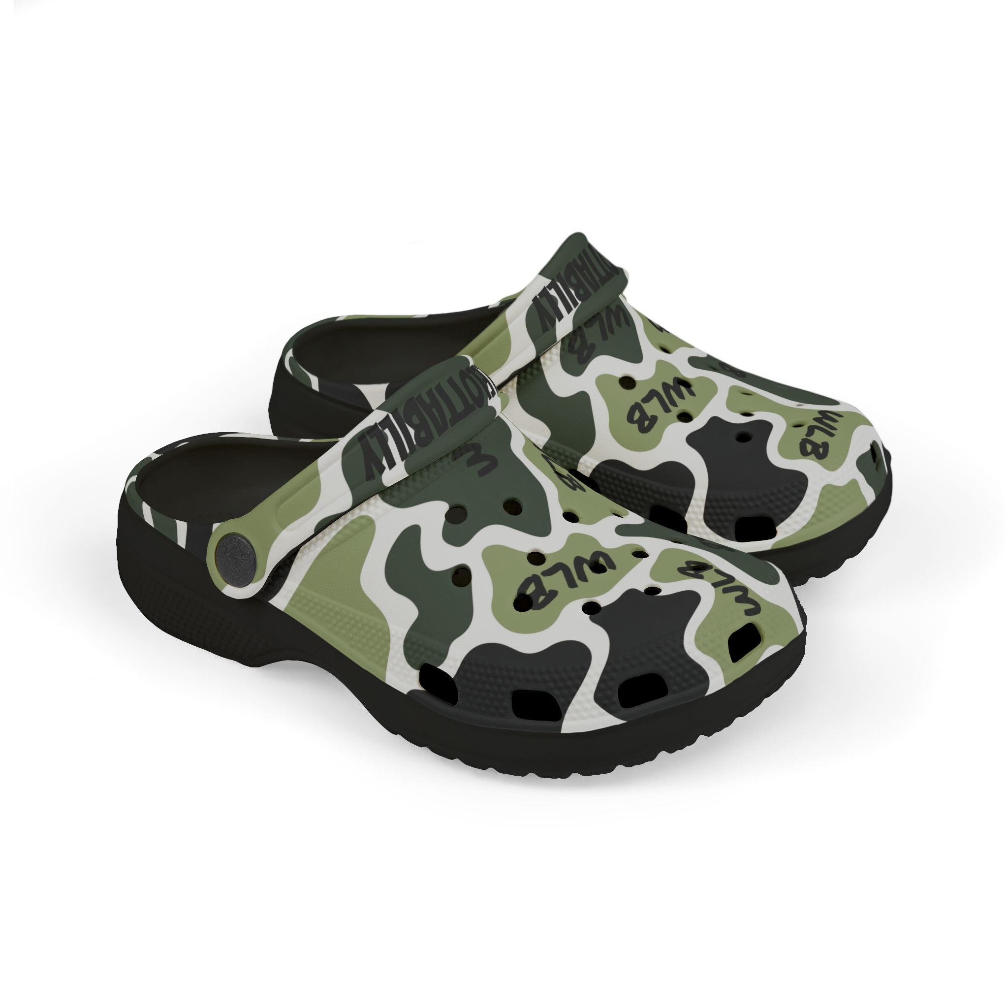 WHOLELOTTABILLY Kid's Foam Clogs