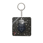 WHOLELOTTABILLY TRANSPARENT Square Keychain