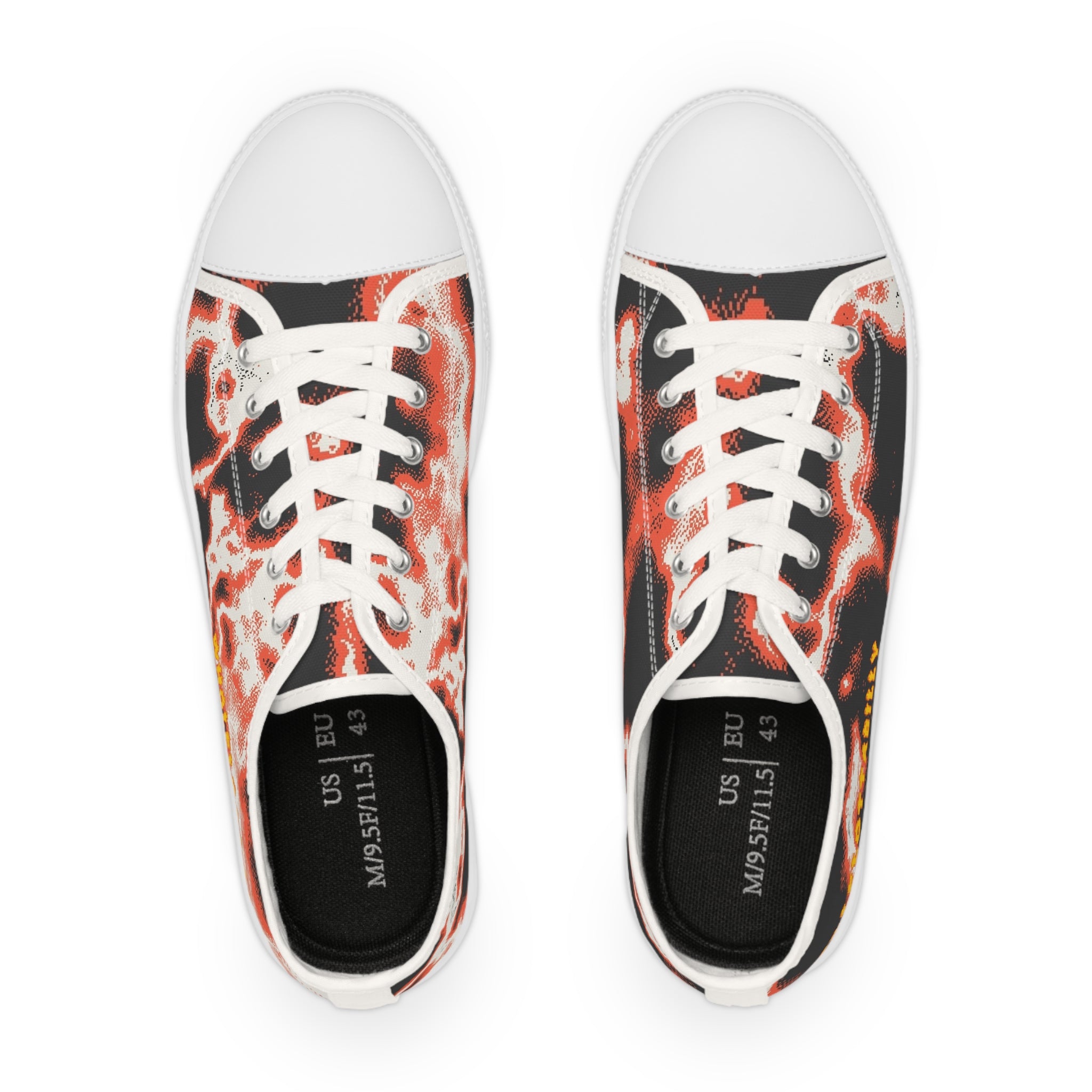 WHOLELOTTABILLY Men's Low Top Sneakers