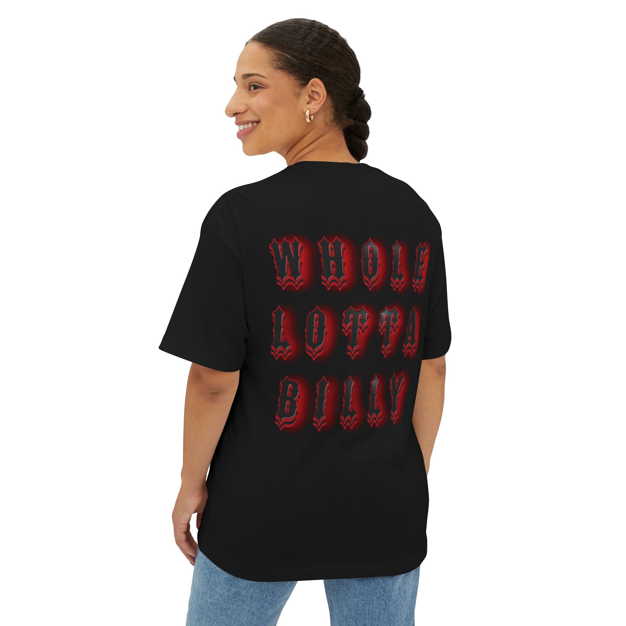 WHOLELOTTABILLY Unisex Oversized Boxy Tee