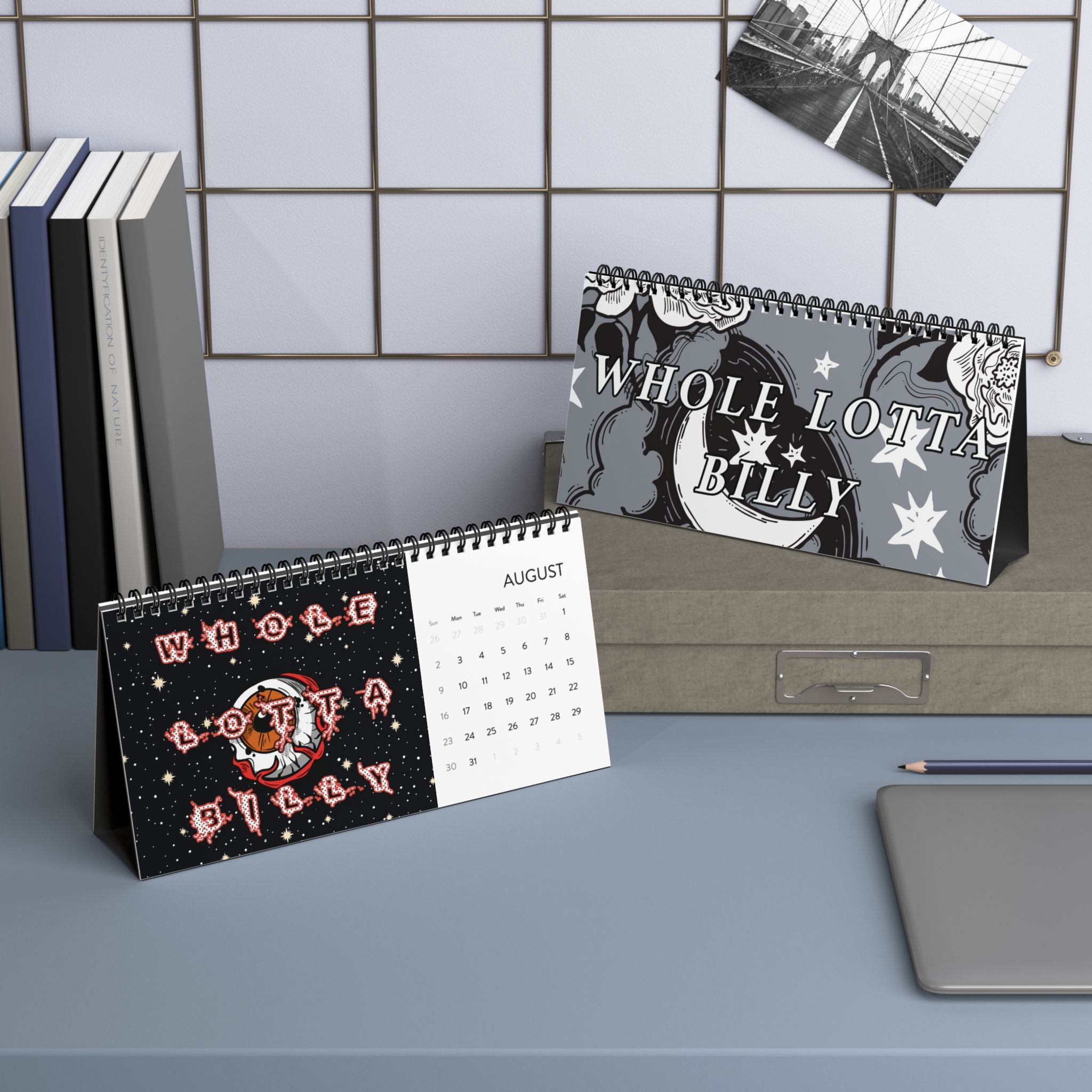 WHOLELOTTABILLY Desktop Calendar