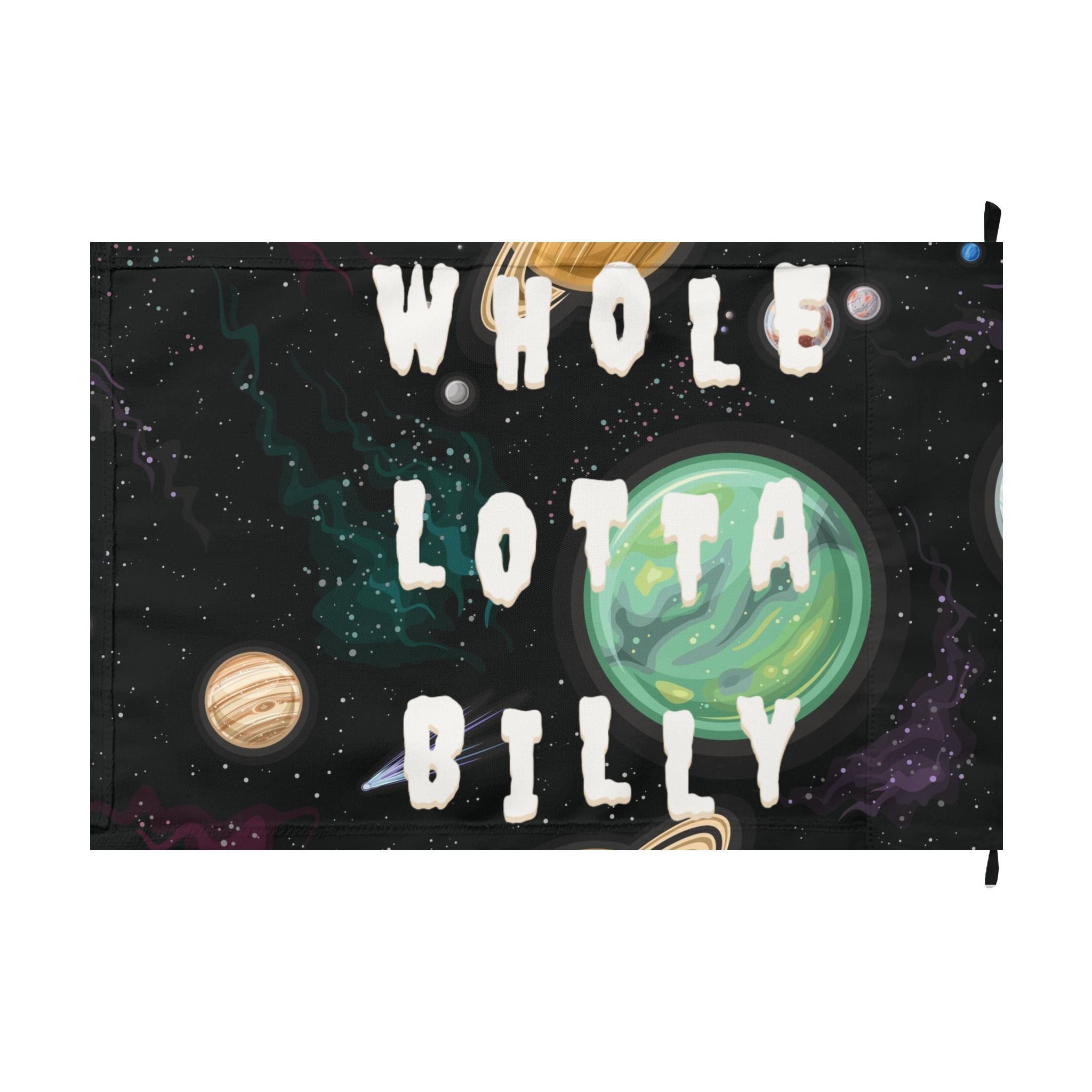 WHOLELOTTABILLY Double-Sided Flag