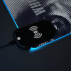WHOLELOTTABILLY LED Gaming Mouse Pad, Wireless Charging