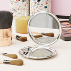 WHOLELOTTABILLY Compact Travel Mirror