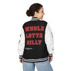 WHOLELOTTABILLY Unisex Heavyweight Letterman Jacket