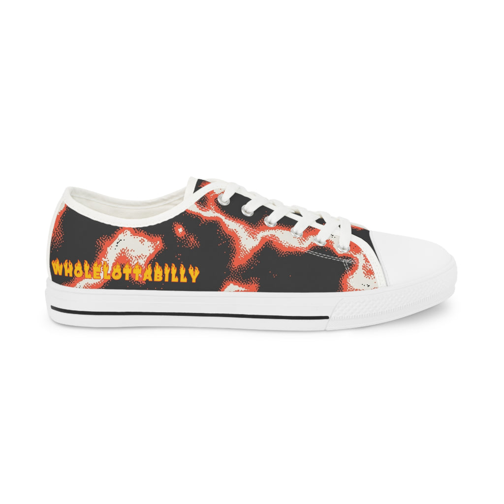 WHOLELOTTABILLY Men's Low Top Sneakers