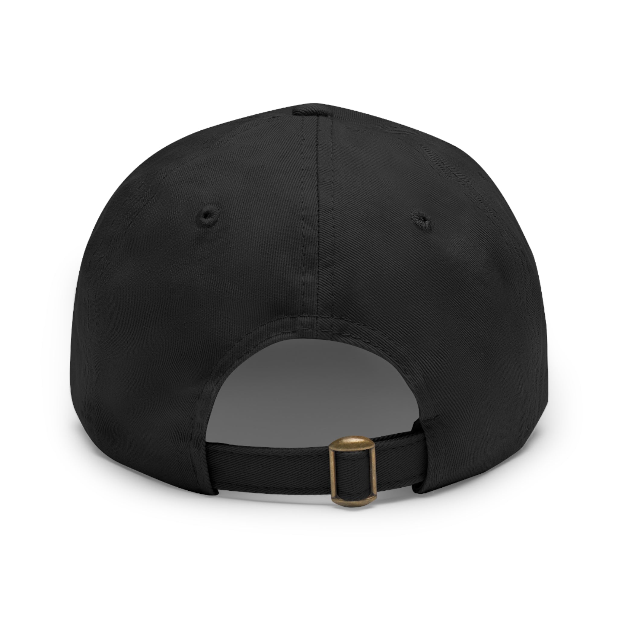 WHOLELOTTABILLY Dad Hat with Leather Patch (Rectangle)