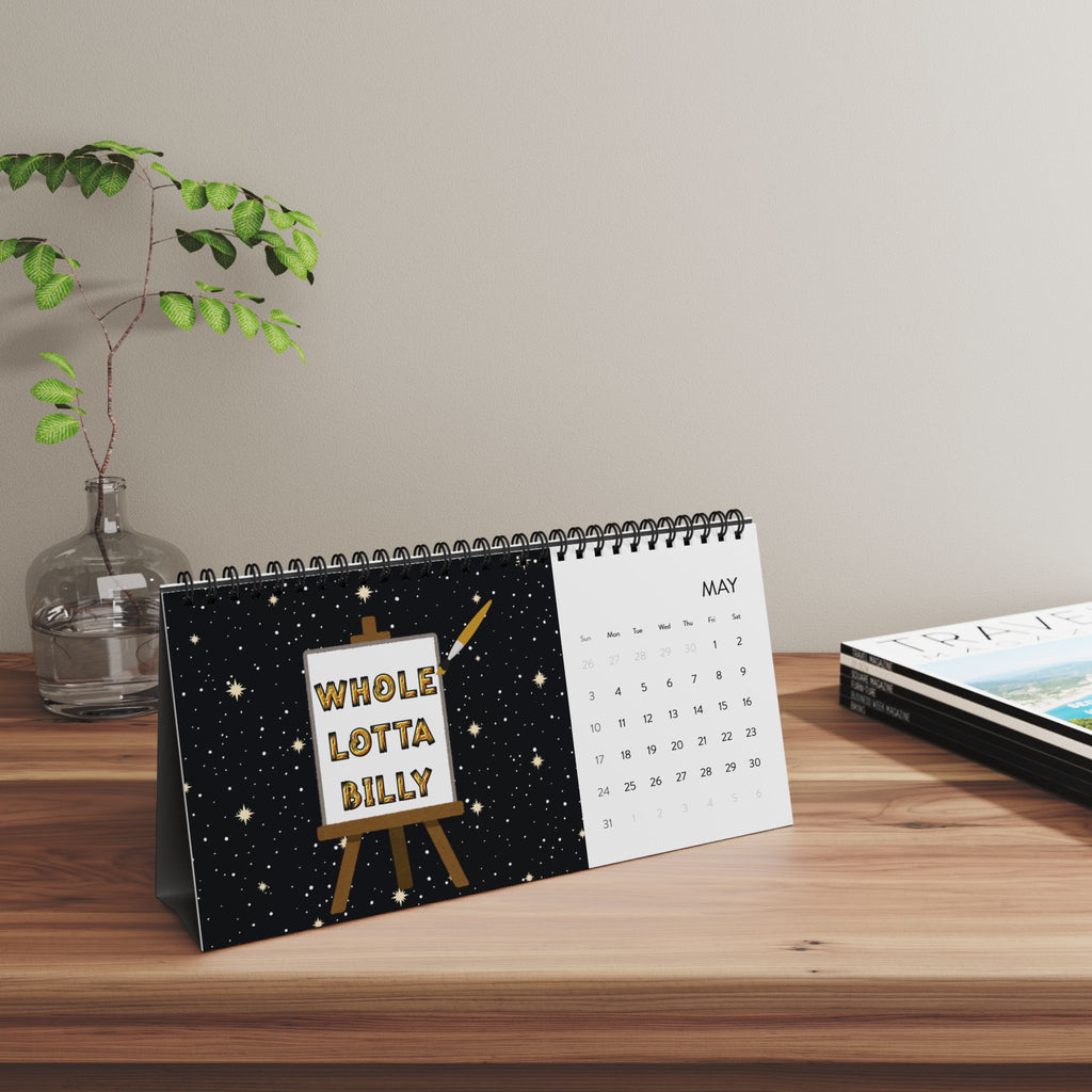 WHOLELOTTABILLY Desktop Calendar