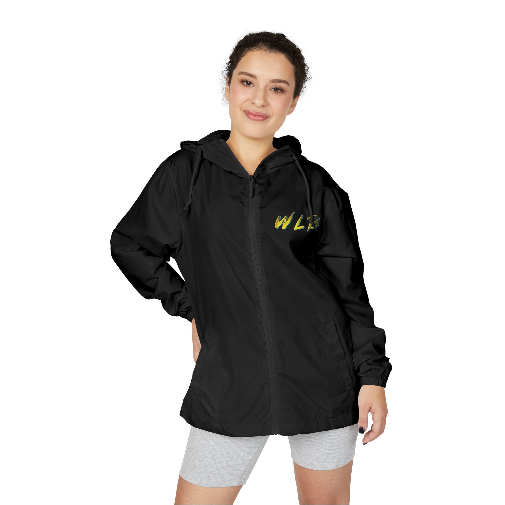 WHOLELOTTABILLY Unisex Full-Zip Windbreaker Jacket