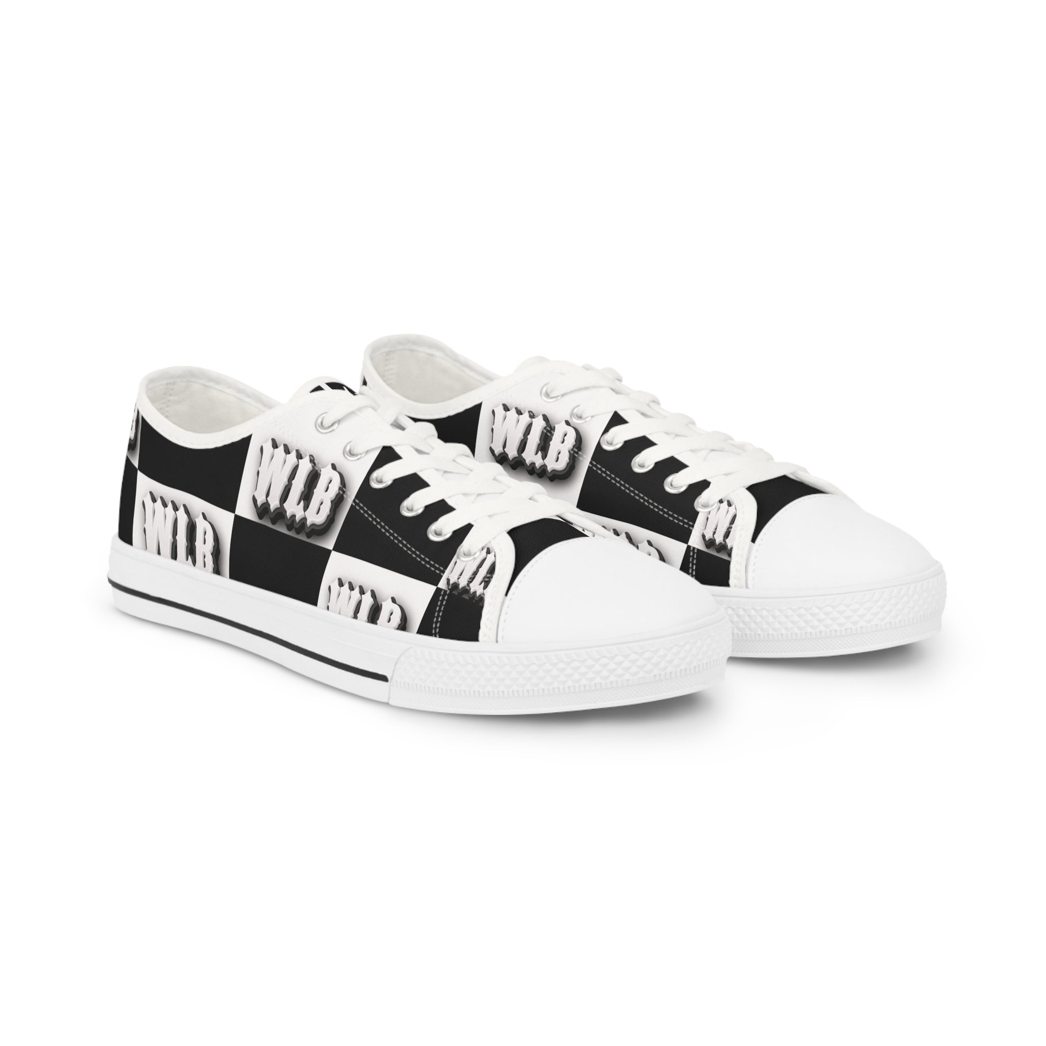 WHOLELOTTABILLY Men's Low Top Sneakers