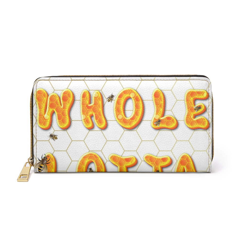 WHOLELOTTABILLY Zipper Wallet