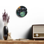WHOLELOTTABILLY Acrylic Wall Clock