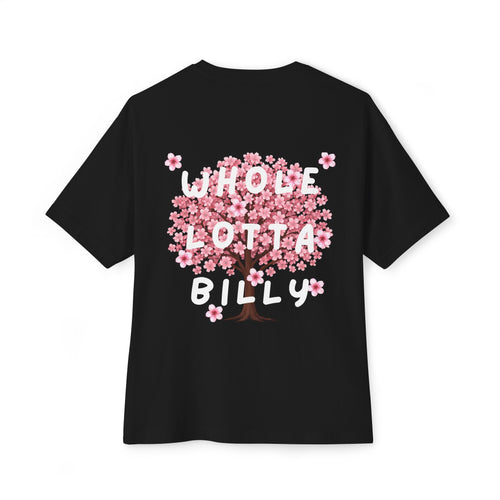 WHOLELOTTABILLY CHERRY BLOSSOM Unisex Oversized Tee