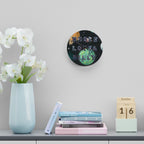 WHOLELOTTABILLY Acrylic Wall Clock