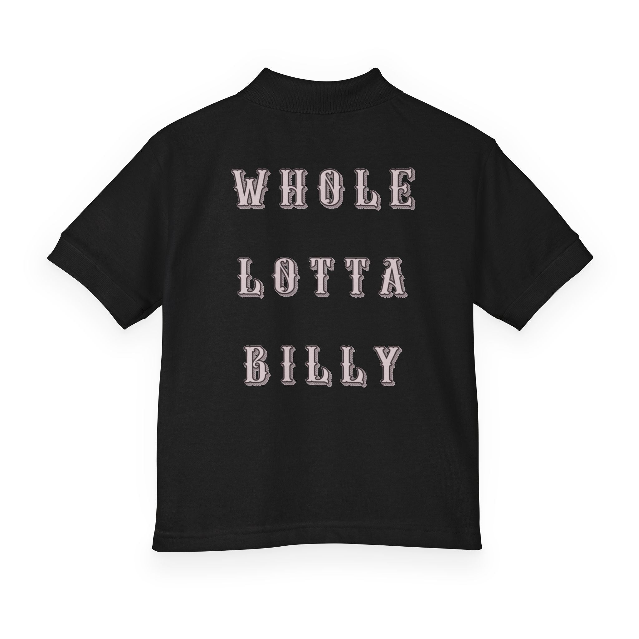 WHOLELOTTABILLY Youth Jersey Polo SHIRT