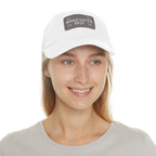 WHOLELOTTABILLY Dad Hat with Leather Patch (Rectangle)