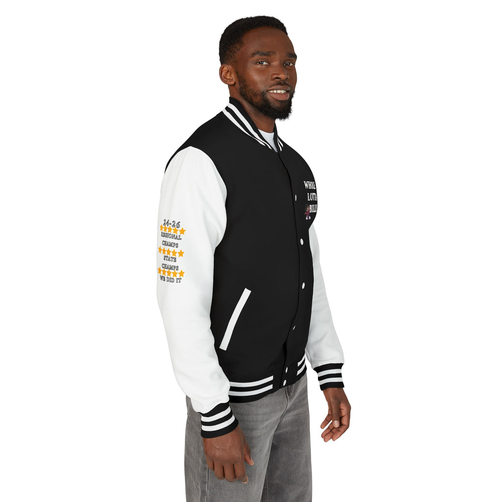 WHOLELOTTABILLY Heavyweight Letterman Jacket