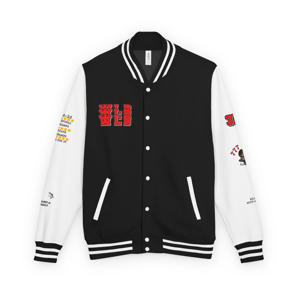 WHOLELOTTABILLY Unisex Heavyweight Letterman Jacket