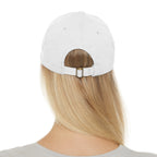 WHOLELOTTABILLY Dad Hat with Leather Patch (Rectangle)