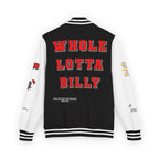 WHOLELOTTABILLY Unisex Heavyweight Letterman Jacket