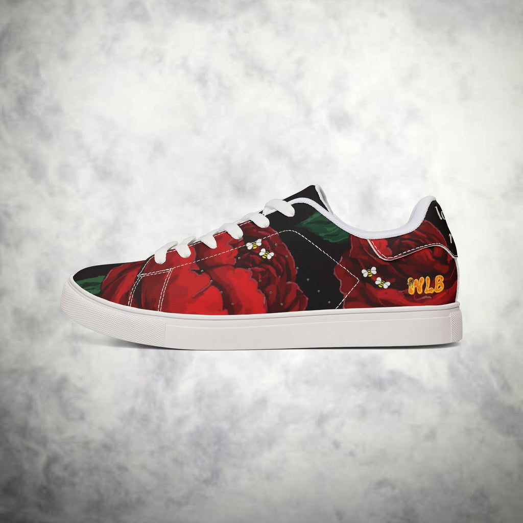 Men's Low-Top Leather Sneakers