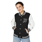 WHOLELOTTABILLY Heavyweight Letterman Jacket