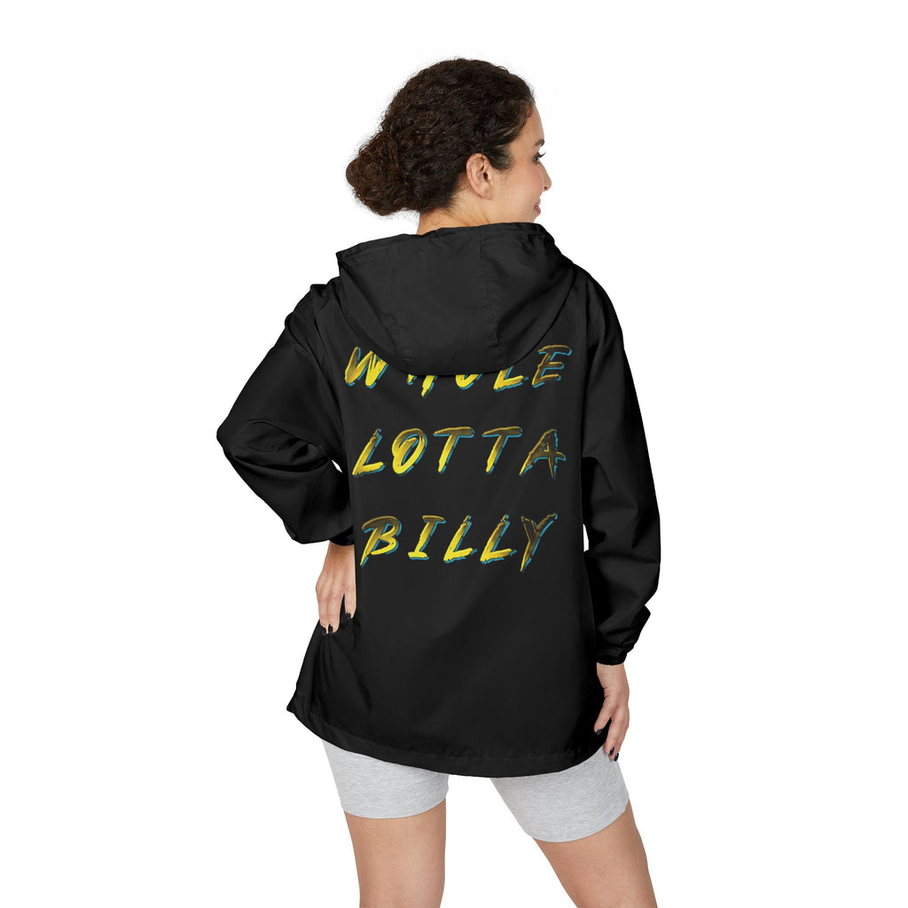 WHOLELOTTABILLY Unisex Full-Zip Windbreaker Jacket