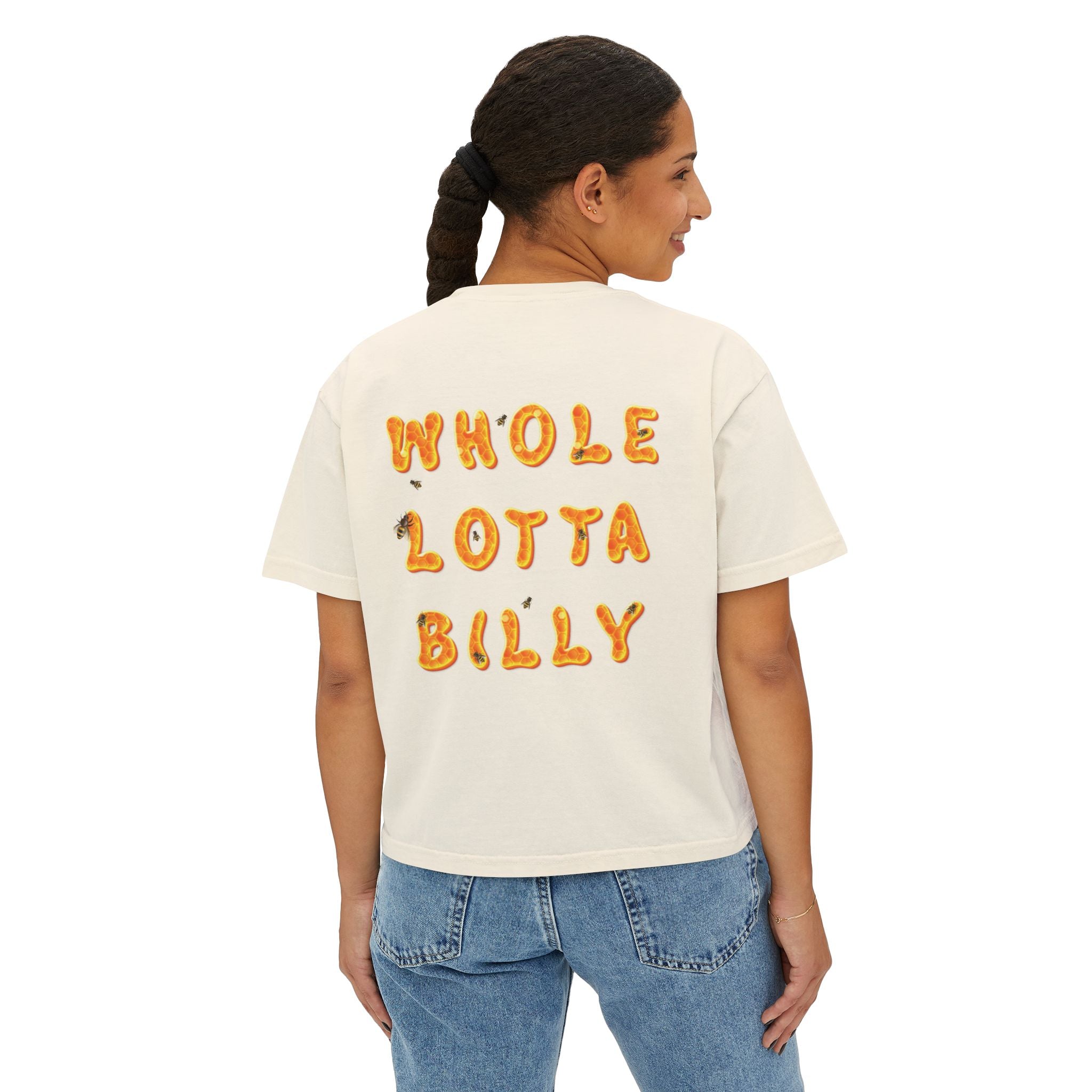 WHOLELOTTABILLY Women's Boxy Tee