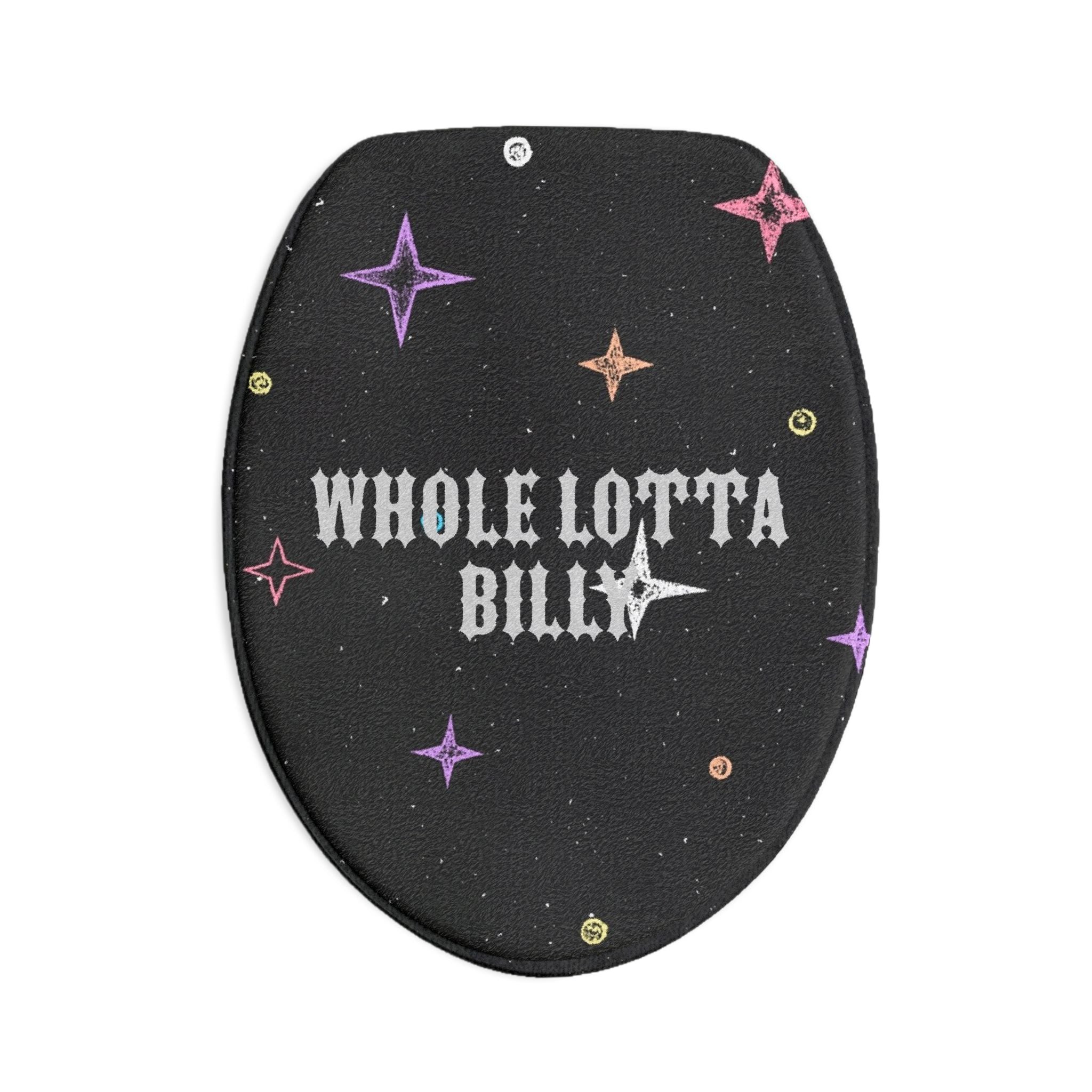WHOLELOTTABILLY Toilet Three-Piece Set
