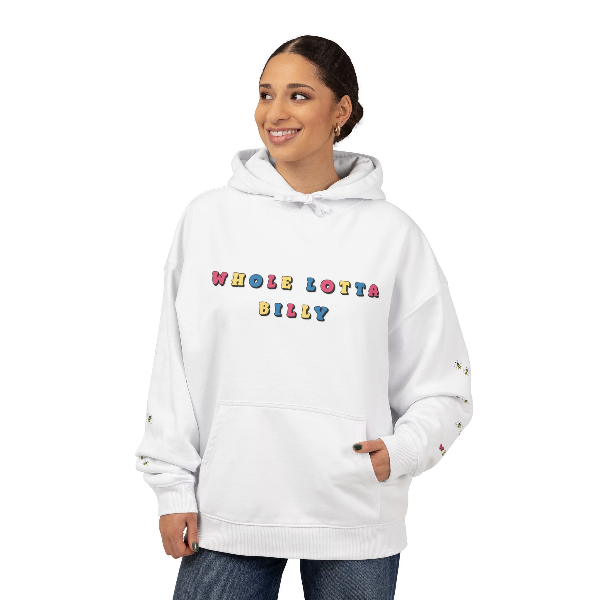 WHOLELOTTABILLY Unisex Organic Relaxed Hoodie