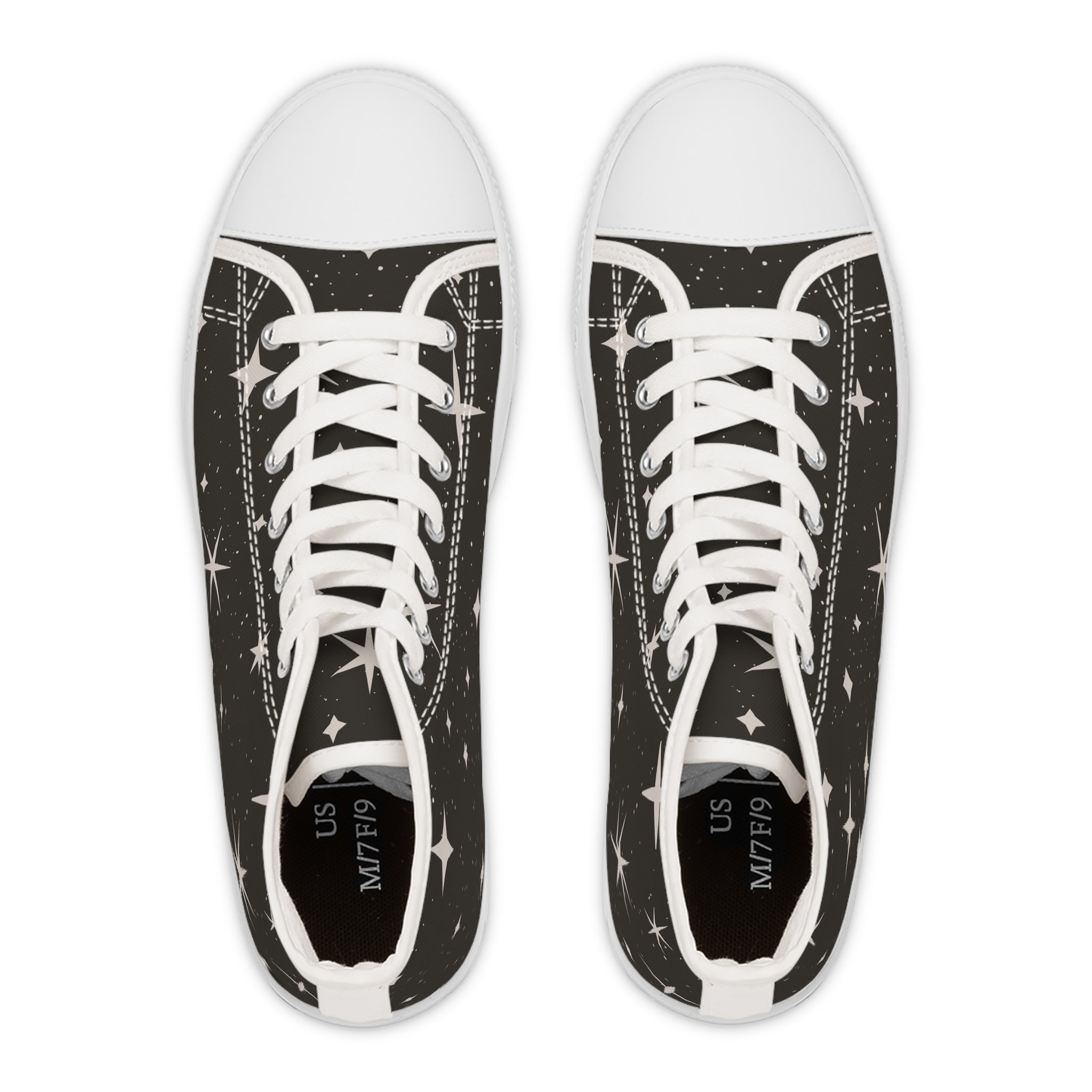 WHOLELOTTABILLY Women's High Top Sneakers