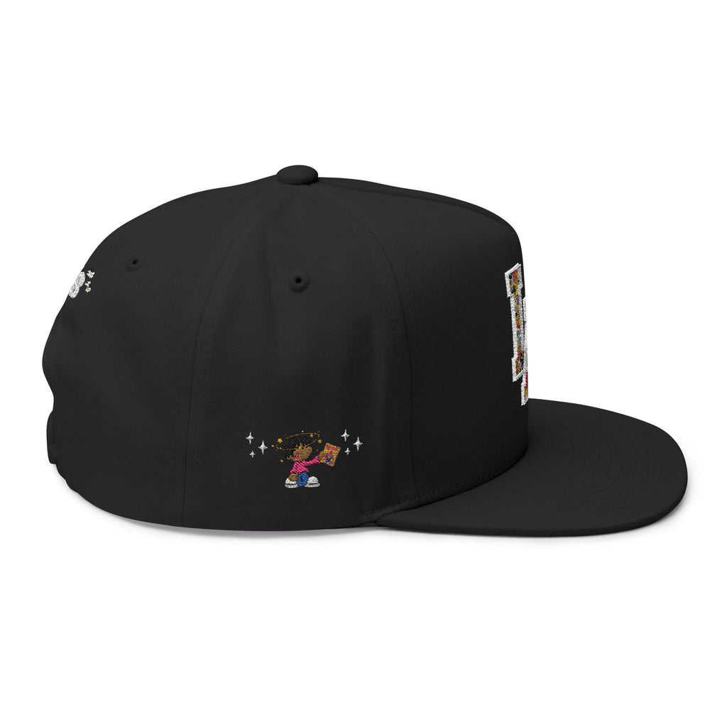 WHOLELOTTABILLY Flat Bill Cap (Embroidery)