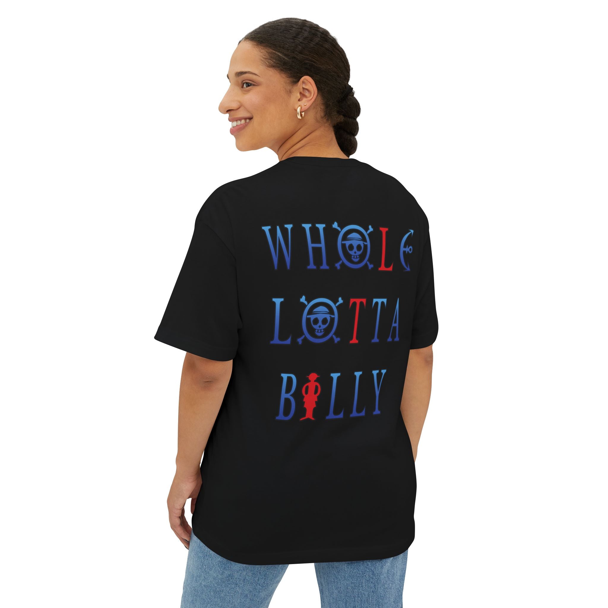 WHOLELOTTABILLY Unisex Oversized Boxy Tee