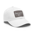 WHOLELOTTABILLY Dad Hat with Leather Patch (Rectangle)