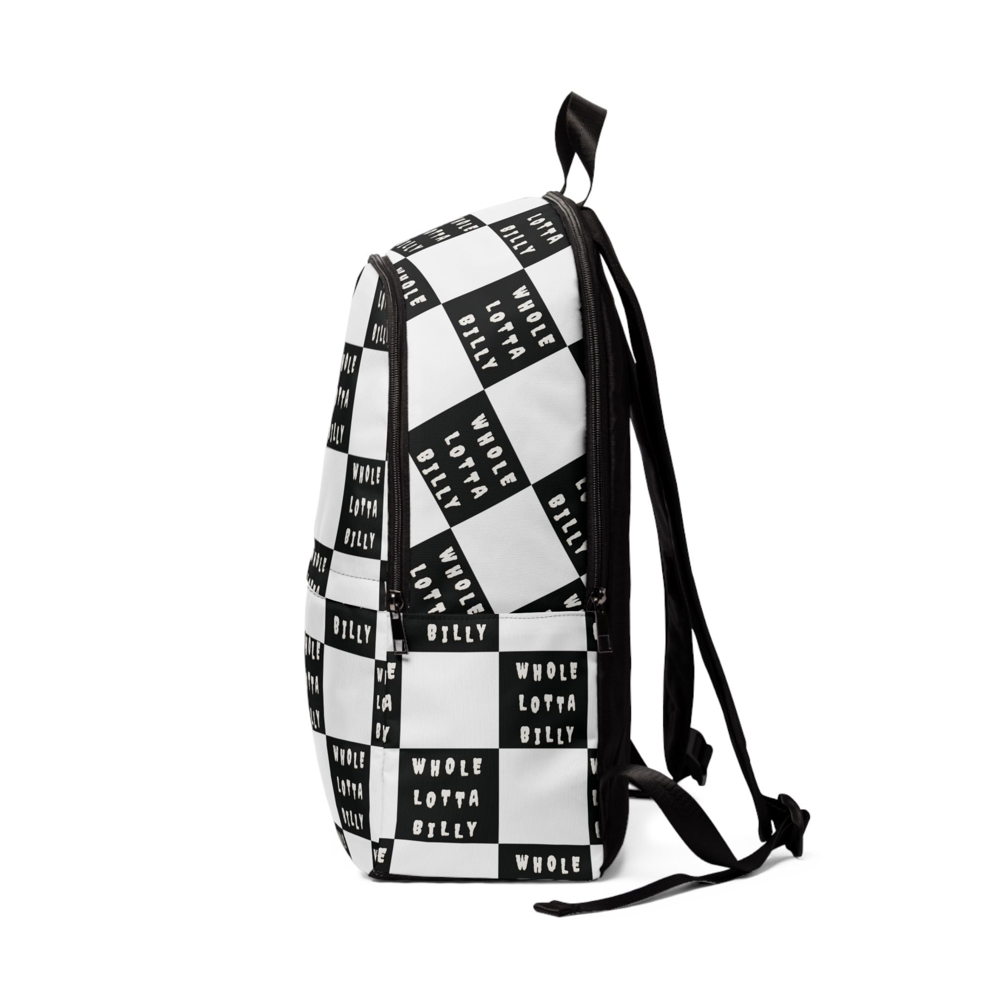 WHOLELOTTABILLY Unisex Fabric Backpack