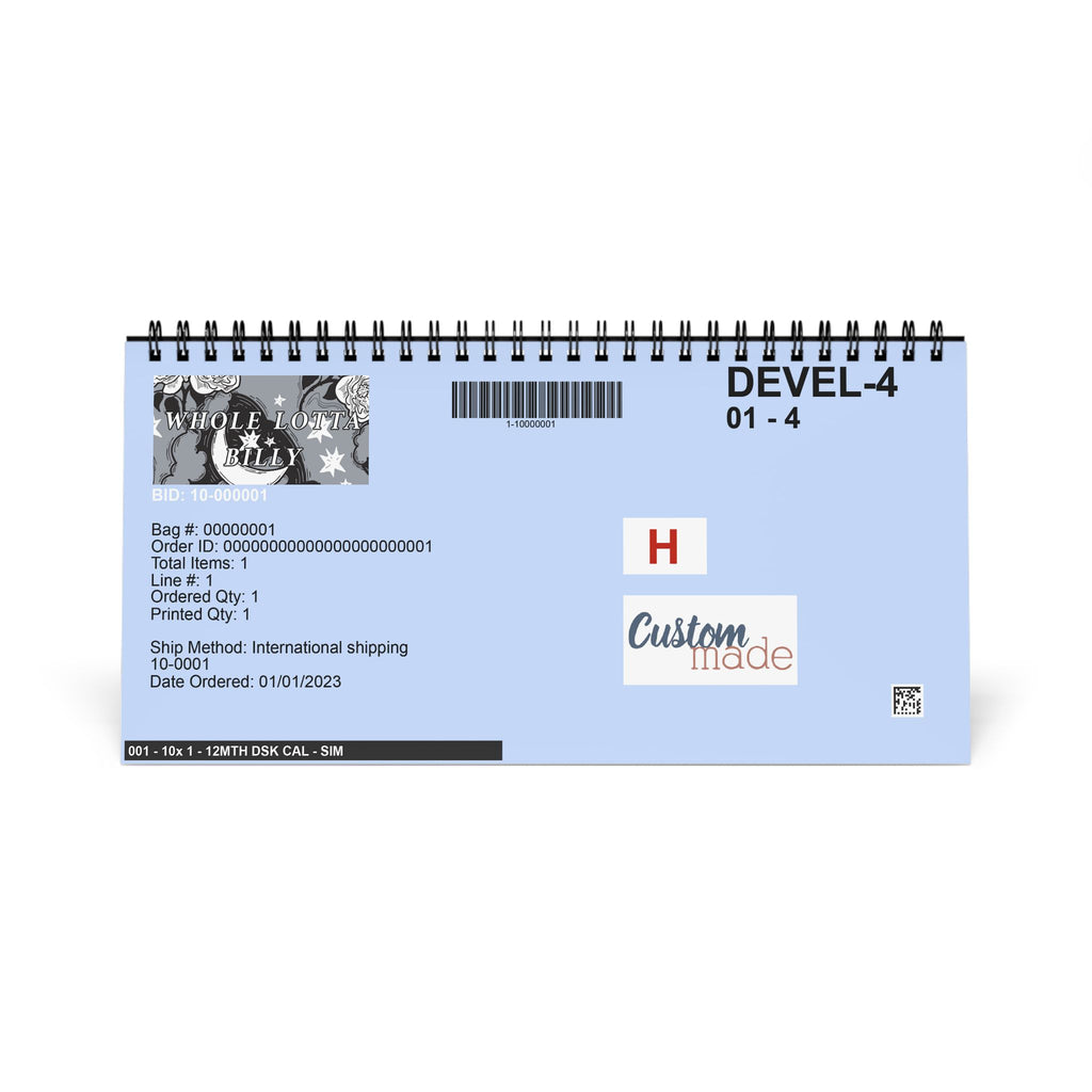 WHOLELOTTABILLY Desktop Calendar