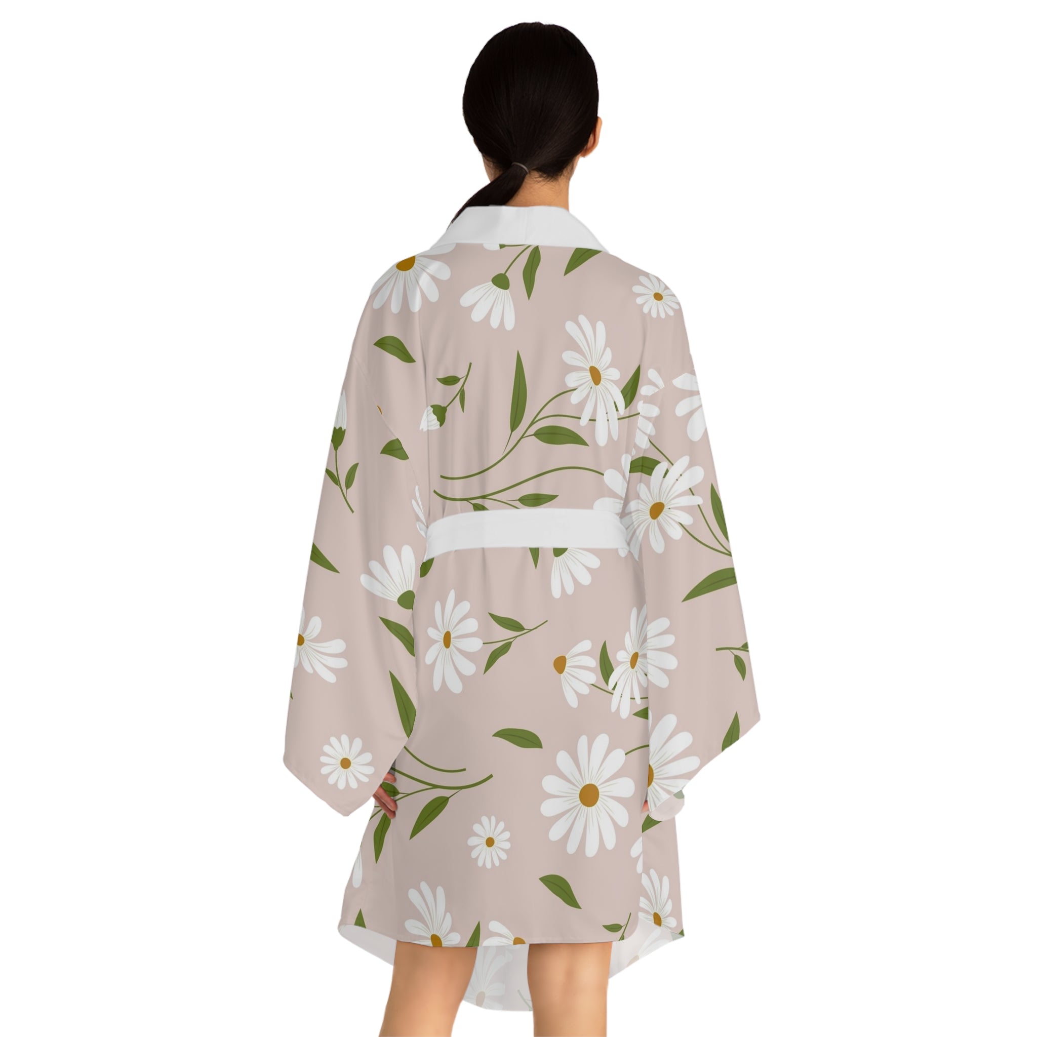 WHOLELOTTABILLY Long Sleeve Kimono Robe