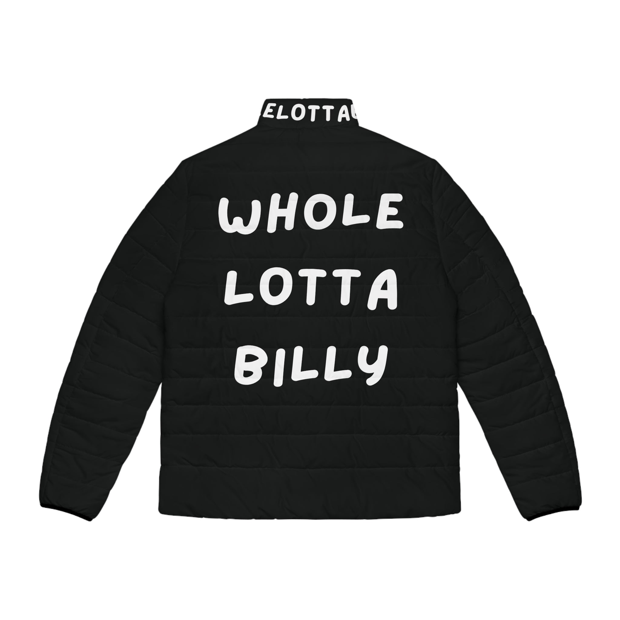 WHOLELOTTABILLY Men's Puffer Jacket