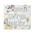 WHOLELOTTABILLY Minky Baby Lovey Blanket