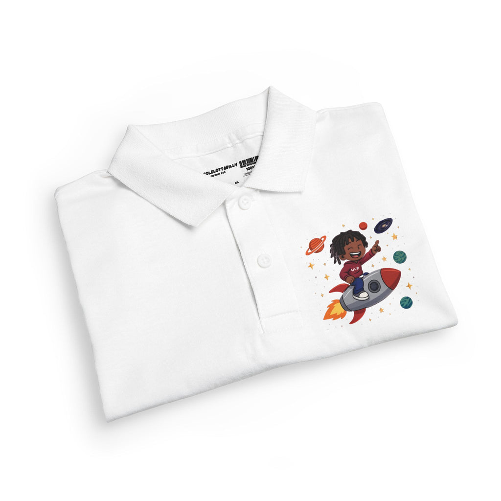 WHOLELOTTABILLY Youth Jersey Polo SHIRT