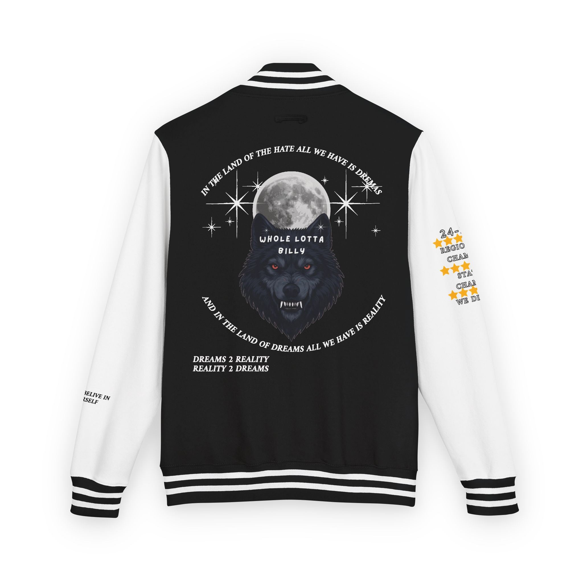 WHOLELOTTABILLY Heavyweight Letterman Jacket