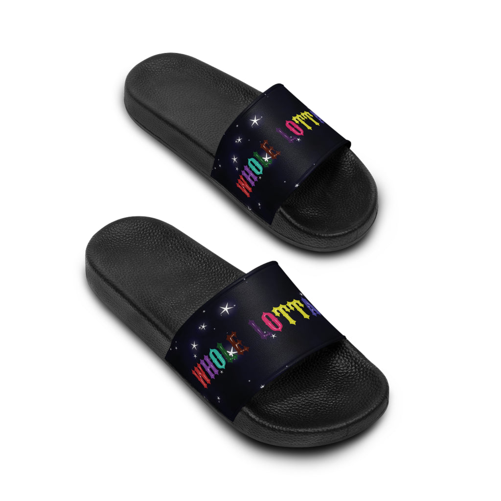 WHOLELOTTABILLY Men's Slide Sandals