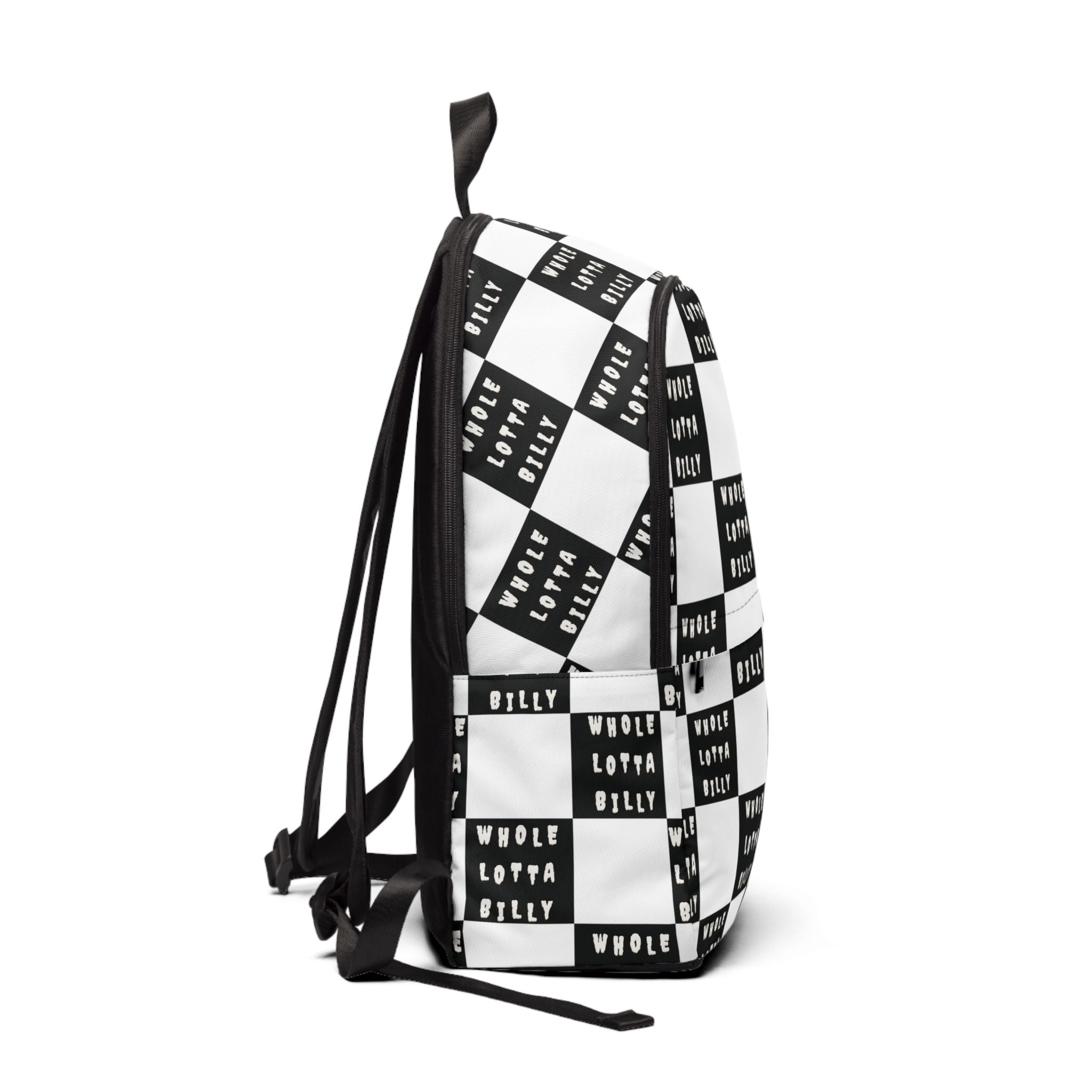 WHOLELOTTABILLY Unisex Fabric Backpack