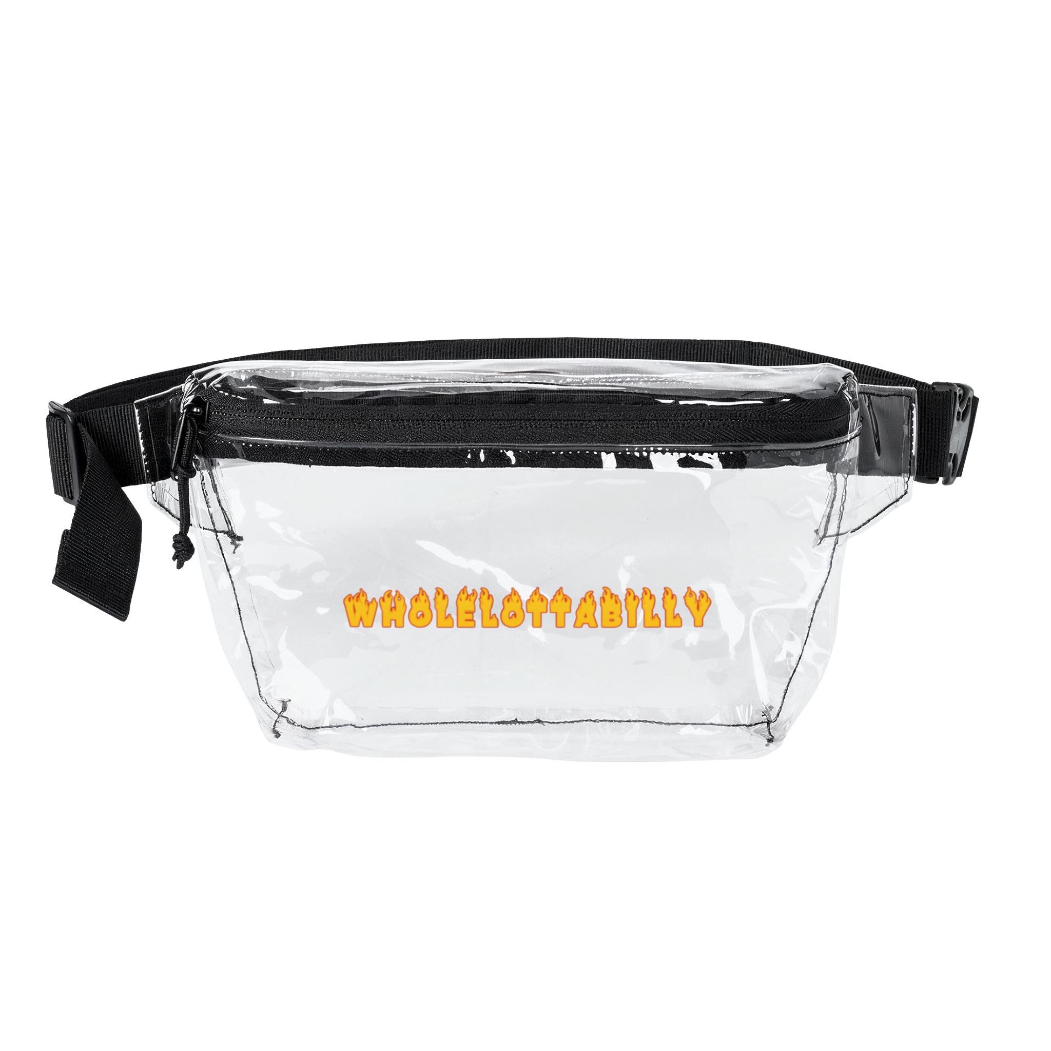 WHOLELOTTABILLY Transparent Fanny Pack